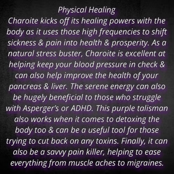 Learn About Charoite 💜 - Picture 7 of 16